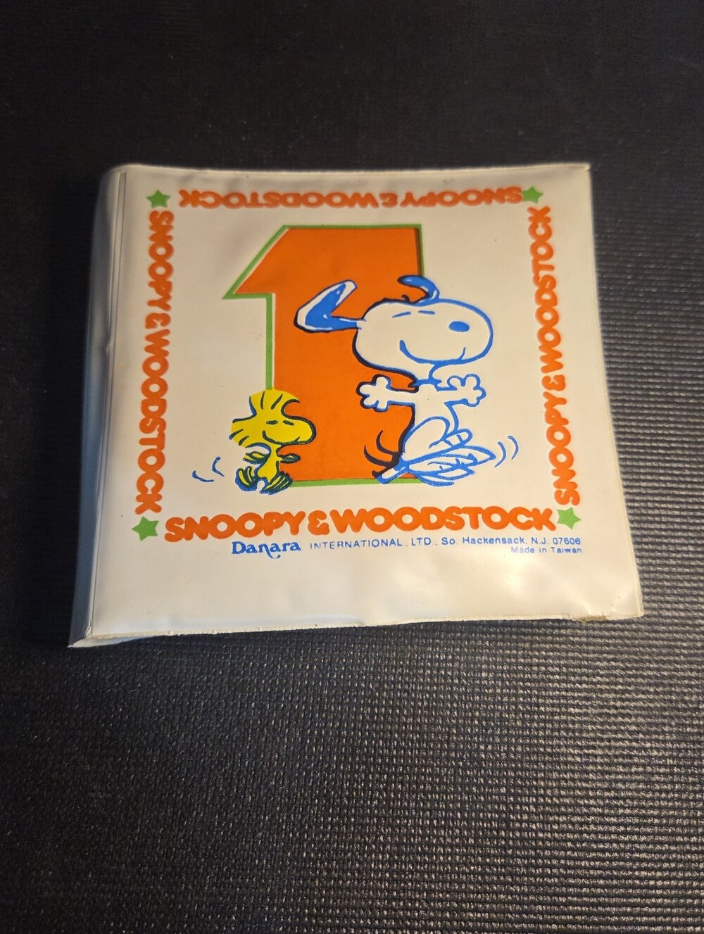 Vintage Snoopy & Woodstock Bath Book Count From 1 To 10